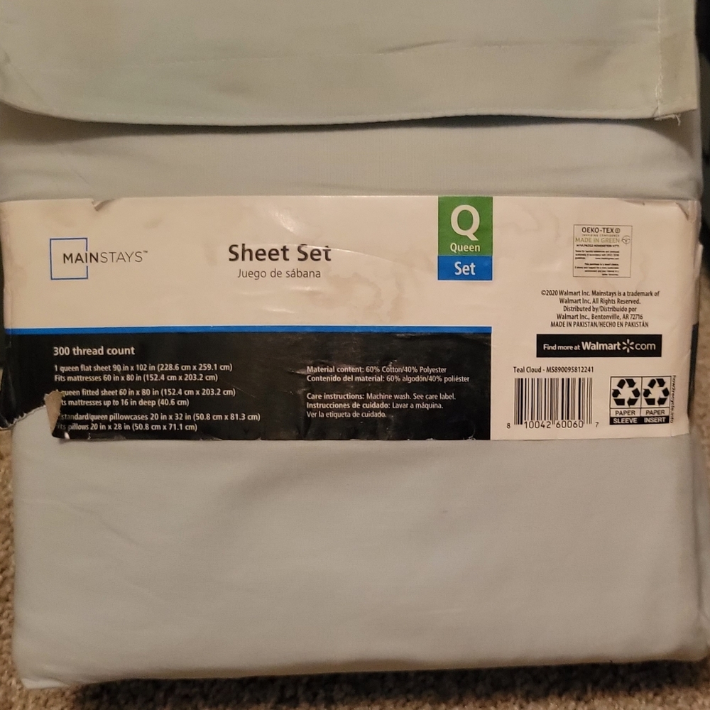 Bedding queen size set